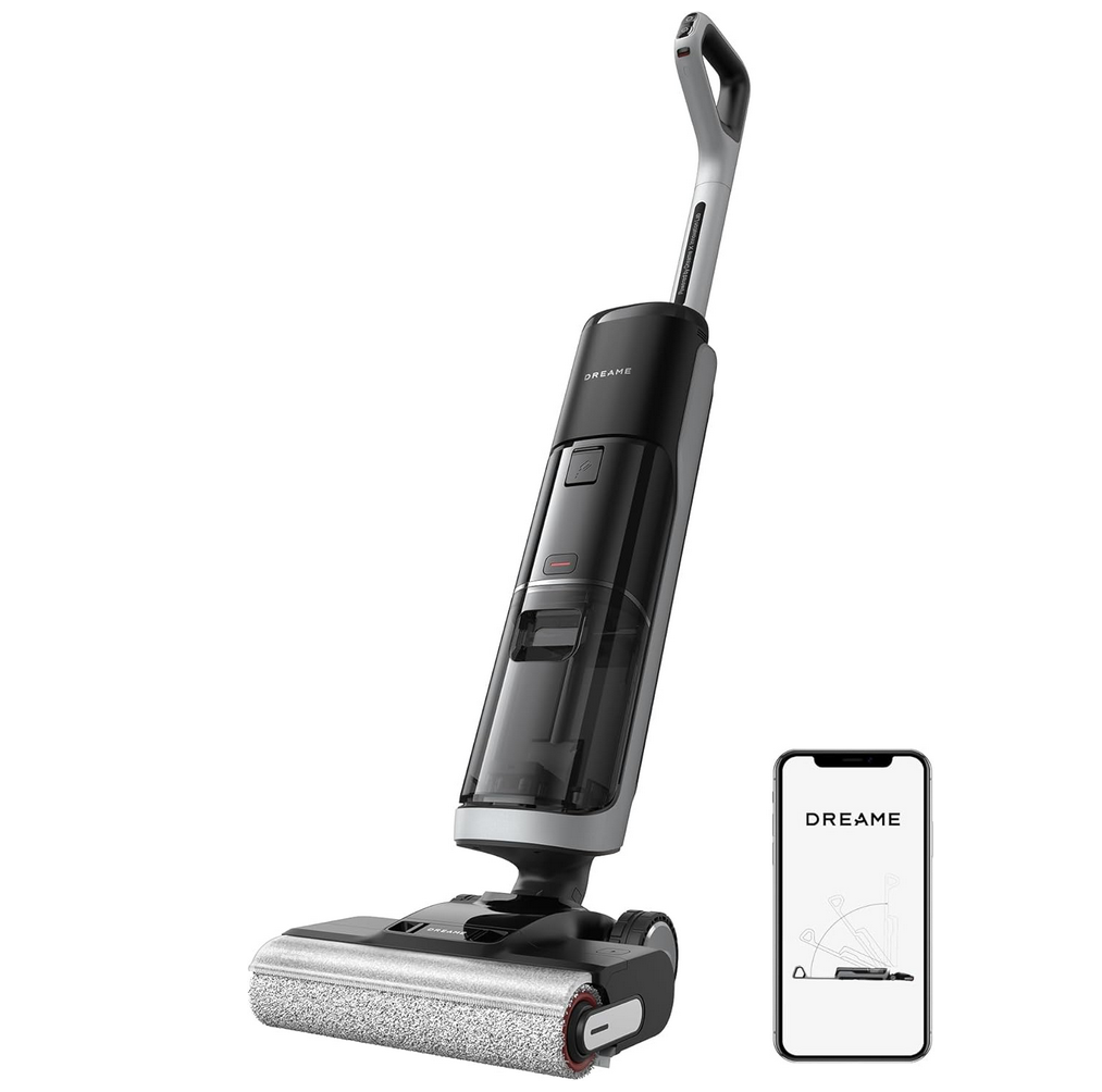 მტვერსასრუტი Cordless vacuum cleaner Dreame H14 Dual Wet and Dry Vacuum (HHV25A) 180° Lie-Flat Reach Liquid Separation Motor Powerful Vacuum Dual Edge Cleaning Distinct Resilient Scraper 35min Unstopped Cleaning 60°C Hot Water Wash (HHV25A)