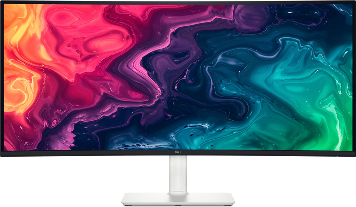 მონიტორი Dell 34 Plus USB-C Monitor - S3425DW Curved (34.0")/WQHD/3440 x 1440/VA/21:9/300 cd/m2/120 Hz/ 2x10W speaker/2 xHDMI/USB C/War 3Yrs