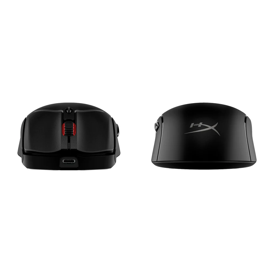 უსადენო Gaming მაუსი HyperX Pulsefire Haste 2 (6N0B0AA) | Wireless Gaming Mouse (Black) | Up to 100 hours of battery life | Ultra-lightweight 61g design | 2.4GHz wireless or use Bluetooth Mode | Precision HyperX 26K Sensor | 