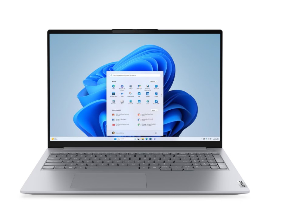 ნოუთბუქი Lenovo ThinkBook 16 G8 IAL / Model: (21SK007UGX) |16" WUXGA (1920x1200) IPS 300nits Anti-glare, 45% NTSC, 60Hz | Intel Core Ultra 7 255H, 16C (6P + 8E + 2LPE) / 16T, Max Turbo up to 5.1GHz, 24MB 1x 16GB SO-DIMM DDR5-5600 512GB SSD M.2