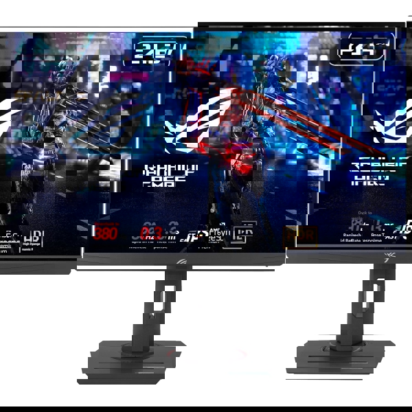 მონიტორი Asus 90LM09M0-B01370 ROG Strix XG259QNS, 24.5", Monitor, FHD, IPS, HDMI, DP, USB, Audio, Black