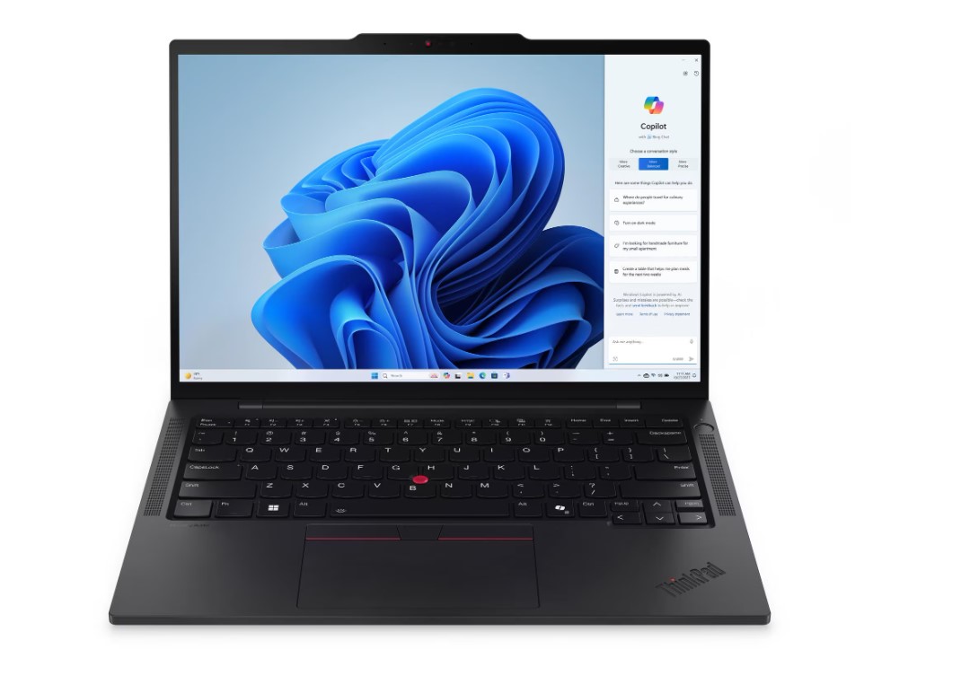 ნოუთბუქი - ThinkPad T14s Gen 5 Model: (21LS007YGX)  14" WUXGA (1920x1200) IPS 400nits Anti-glare, 100% sRGB, 60Hz,  / Low Power Intel Core Ultra 5 125U, 12C / 14T, Max Turbo up to 4.3GHz, 12MB 16GB Soldered LPDDR5x-6400 512GB SSD M.2 2280 PCIe 4.0x4 NVMe Opal 2.0