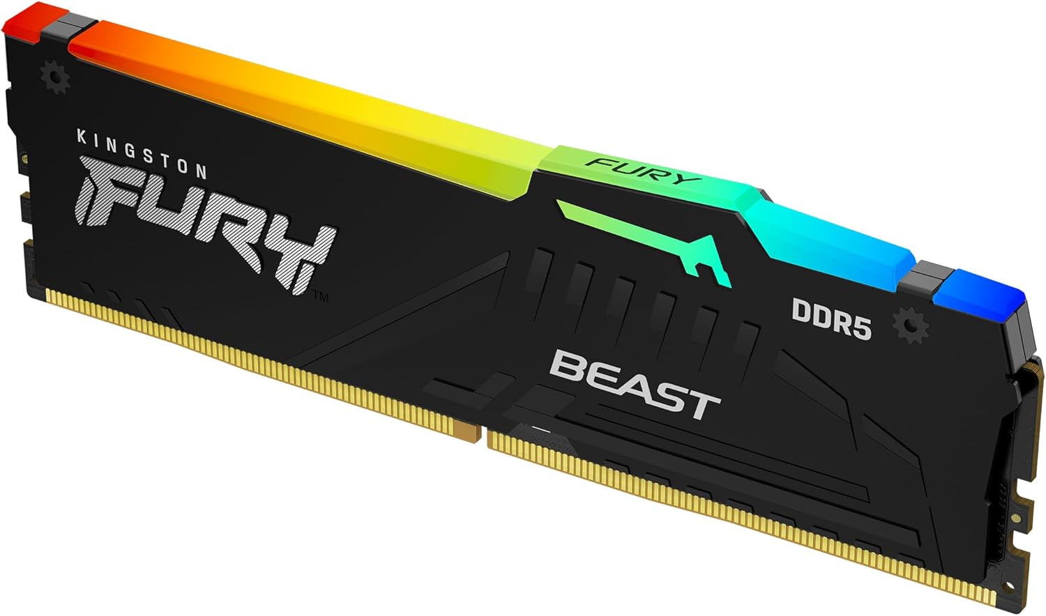 ოპერატიული მეხსიერება Kingston Fury Beast RGB EXPO 16GB (1x16GB) DDR5 6000MT/s CL36 36-44-44 1.35V 288-pin (KF560C36BBE2A-16)