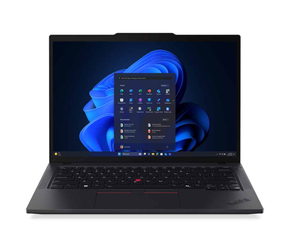 ნოუთბუქი Lenovo ThinkPad T14 Gen 6 (Intel) (21QC006HGX) | 14" WUXGA (1920x1200) IPS 400nits | Ultra 7 255U | 32GB SODIMM DDR5-5600 | 1TB SSD M.2 2280 PCIe® 4.0x4 NVMe® | 100/1000M (RJ-45) , Intel® Wi-Fi® 6E AX211, 802.11ax 2x2 + BT5.3 | WWAN Upgradable to 4G | 2x USB-C® Thunderbolt™ 4 | Black