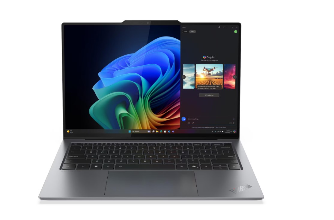 ნოუთბუქი Lenovo ThinkPad X9-14 Gen 1 Aura Edition / Model: 21QA0027GX / 14" WUXGA (1920x1200) OLED 400nits Anti-glare, 100% DCI-P3, 60Hz /Intel Core Ultra 5 228V, 8C (4P + 4LPE) / 8T, Max Turbo up to 4.5GHz, 8MB 32GB Soldered LPDDR5x-8533, MoP Memory 512GB SSD M.2 2242 PCIe 4.0x4