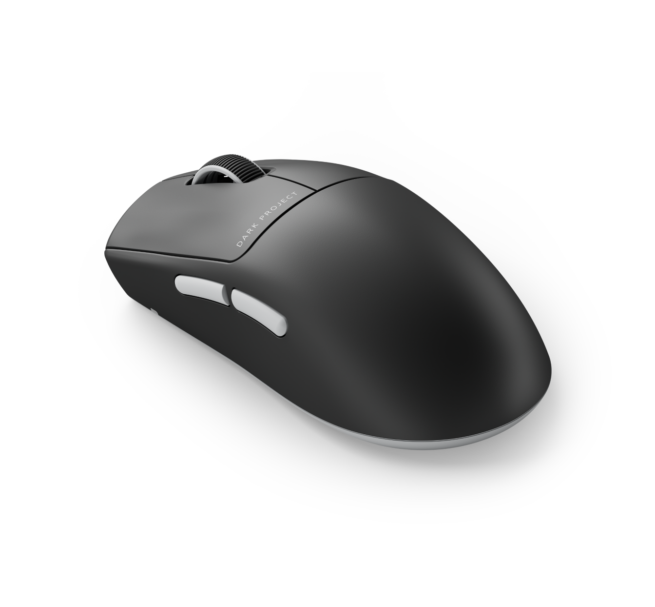 უსადენო მაუსი Dark Project Nexus Ultra Wireless Gaming Mouse, Black/White (DPP_NEXUSULTRA_BW) | Wireless — 2.4 GHz / Bluetooth / USB | Acceleration 50 G | Buttons 6 | Working Time 120 Hours