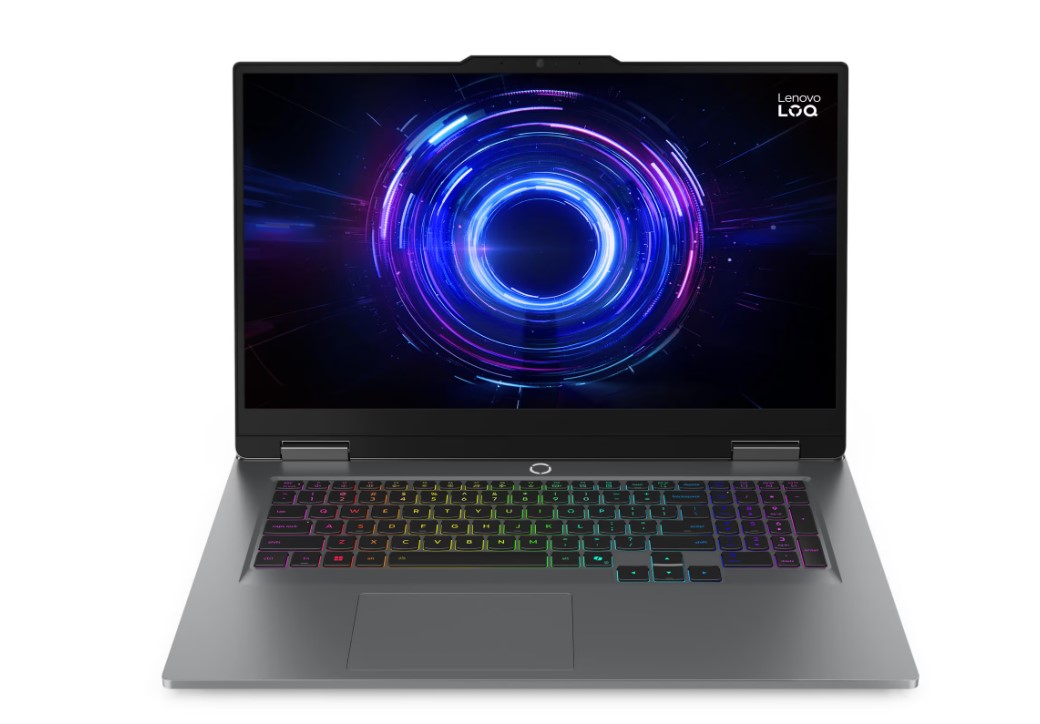 Gaming ნოუთბუქი Lenovo LOQ 17IRX10 (83JH003NRK) | 17.3" FHD (1920x1080) IPS 300nits, 165Hz, G-SYNC® | Intel Core i7-14700HX, 32GB SO-DIMM DDR5-5600, 1TB SSD M.2 2242 PCIe 4.0x4 NVMe | GeForce RTX 5070 8GB GDDR7 | 100/1000M (RJ-45), Wi-Fi® 6, 802.11ax 2x2 + BT5.2 | 24-Zone RGB Backlit, Russian |  2W x2, 5.0MP with E-shutter , Battery 60Wh, 245W Slim Tip (3-pin) |  4x USB-A, 1x USB-C® (USB 10Gbps / USB 3.2 Gen 2), 1x HDMI® 2.1 |  2.9 kg, Luna Grey, 2YrW