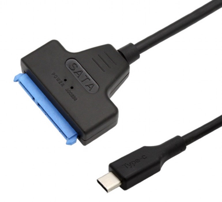 კაბელი Gembird USB 3.0 Type-C male to SATA 2.5'' (AUS3-03) | USB 3.0 HDD or SSD access – 10 times faster than USB 2.0 | 20 сm