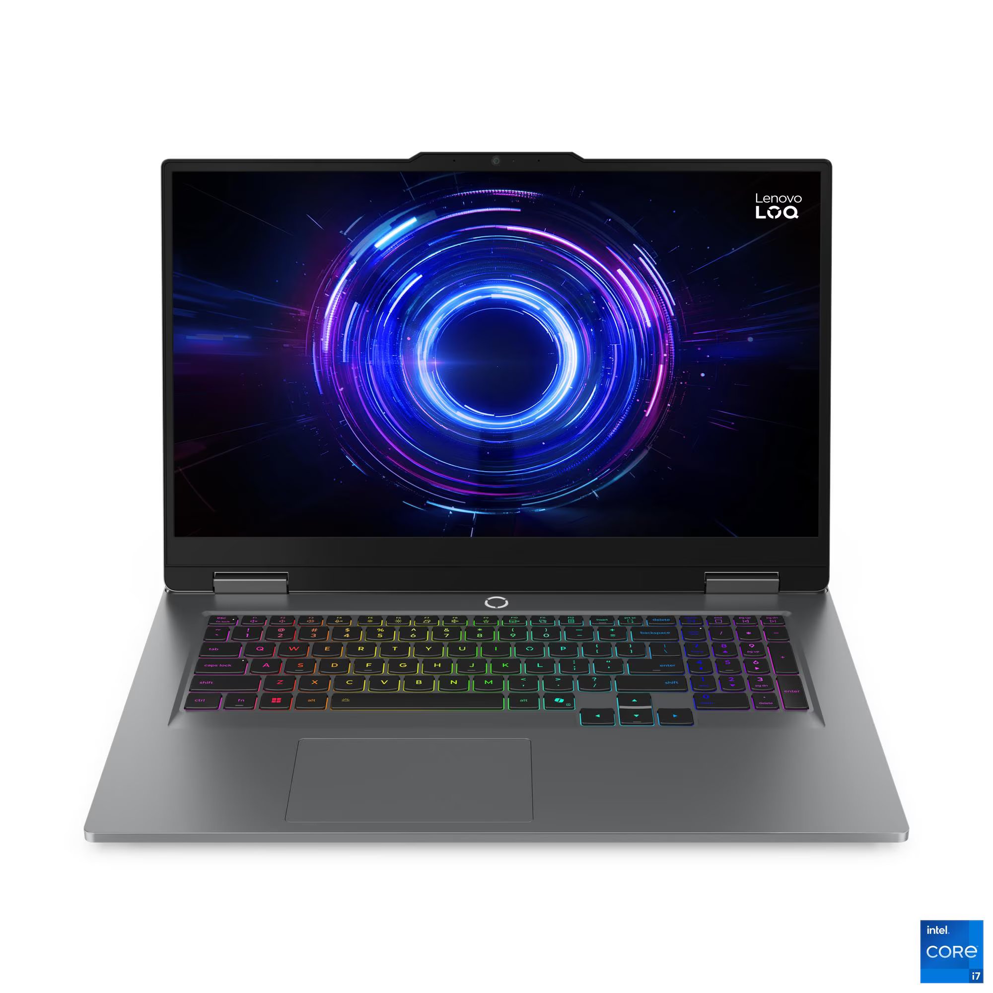 Gaming ნოუთბუქი Lenovo LOQ 17IRX10 (83JH003LRK) | 17.3" FHD (1920x1080) IPS 300nits Anti-glare,165Hz, G-SYNC® | i7-13650HX, 24GB SO-DIMM DDR5-4800, 1TB SSD M.2 2242 PCIe 4.0x4 NVMe | GeForce RTX 5050 8GB GDDR7 | 100/1000M (RJ-45), Wi-Fi® 6, 802.11ax 2x2 + BT5.2 | 4x USB-A, 1x USB-C®, 1x HDMI® 2.1 | 2W x2 , 5.0MP , 245W Slim Tip (3-pin) | 24-Zone RGB Backlit , 2.9 kg  | Luna Grey 