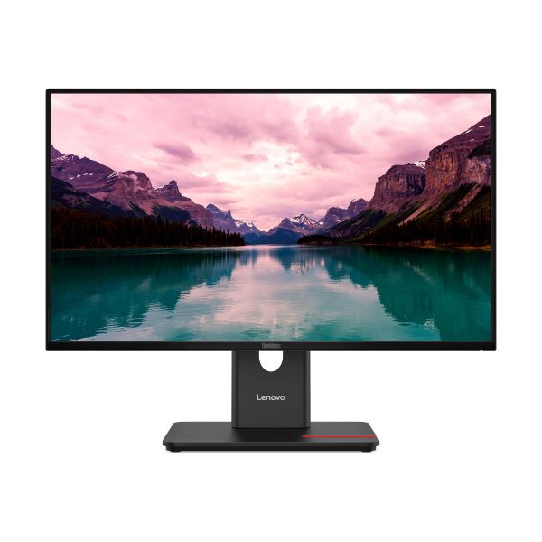 მონიტორი Lenovo ThinkVision T24-40 (Model: 64A4MATXEU) 23.8-inch IPS display 99% sRGB and 99% BT.709, 48-120Hz | TÜV Rheinland® 5-star Eye Comfort Certification and EyeSafe Certification | Ergonomic stand with LTPS