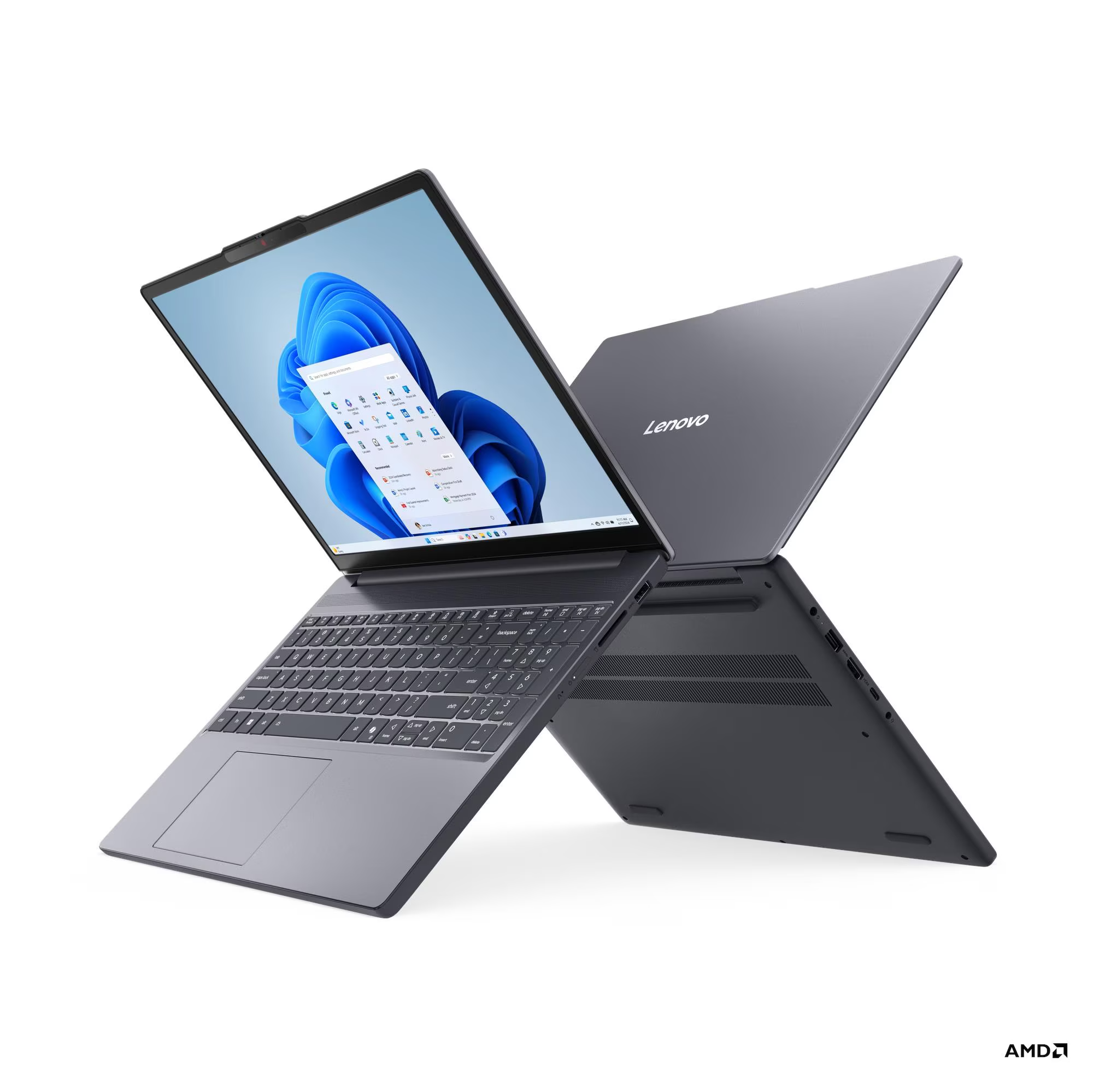 ნოუთბუქი IdeaPad Slim 3 (Model: 83KA000TRK) | AMD Ryzen 5 8540U 4.9GHz, 6MB L2 / 16MB L3 | 8GB Soldered DDR5-5600 + 8GB SO-DIMM DDR5-5600 | 512GB SSD M.2 2242 PCIe 4.0x4 NVMe