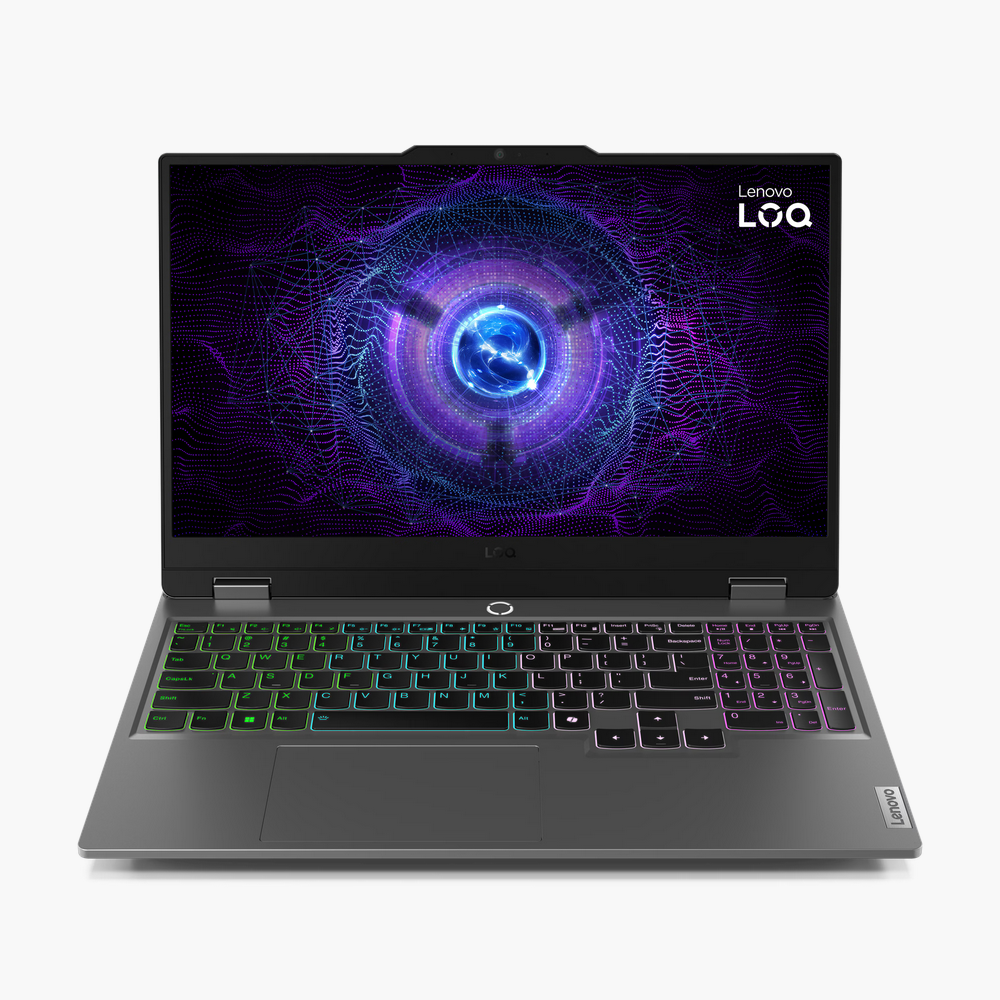 Gaming ნოუთბუქი Lenovo LOQ 15IRX9 (Model: 83DV008URK) | 15.6" WQHD (2560x1440) IPS 350nits Anti-glare, 100% sRGB, 165Hz, G-SYNC® | Intel Core i7-13650HX, 14C/20T,2.6 / 4.9GHz, 24MB | 16GB (2x 8GB) SO-DIMM DDR5-4800 | 1TB SSD M.2 2242 PCIe 4.0x4 NVMe | NVIDIA GeForce RTX 4050 6GB GDDR6 | Luna Grey | 2YrW